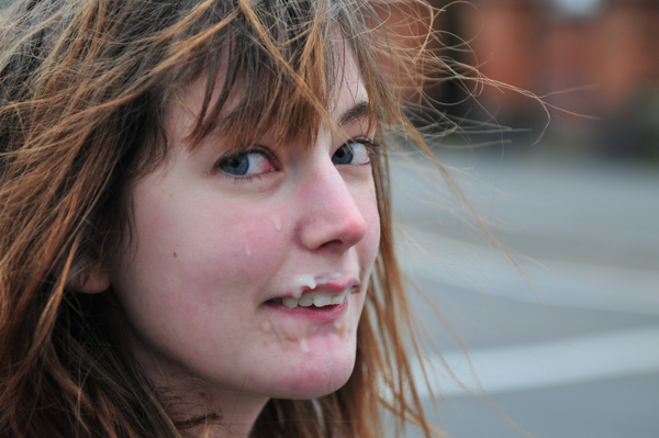 a woman with long hair