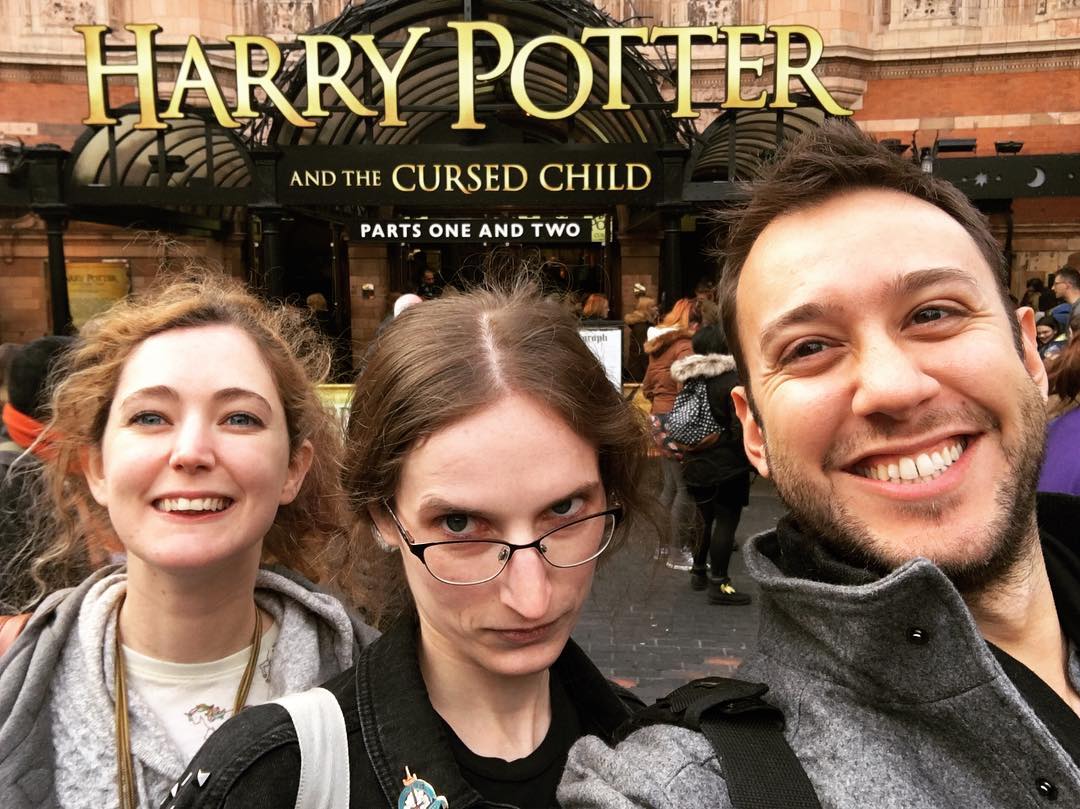 harry and person at the wizard's lair anotHe CURSED CHILD gs ‘+0

PARTS ONE AND TWO if!