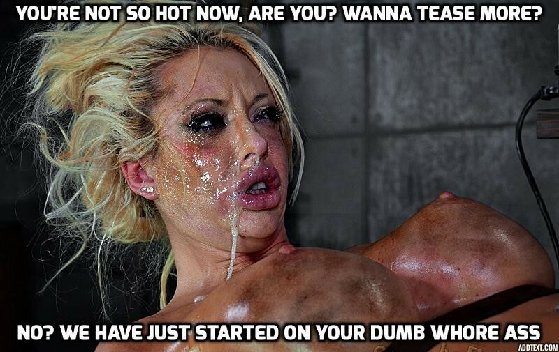 a woman with blonde hair and big tits is getting her wet YOU'RE NOT; SO HOT-NOW, ARE YOU? WANNA TEASE MORE?

NO? WE HAVE JUST; START! N YOUR DUMB WHORE ASS